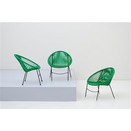 PRODUZIONE ITALIANA 1960 ca., Tre poltrone da bambino