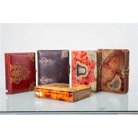 MANIF. EUROPEA FINE XIX SECOLO, Cinque album portafotografie