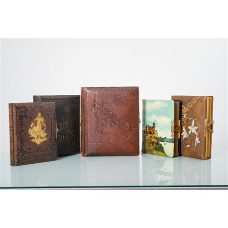 MANIFATTURA EUROPEA DEL XX SECOLO, Cinque album portafotografie