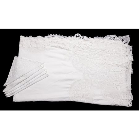 TOVAGLIA rettangolare con sei tovaglioli