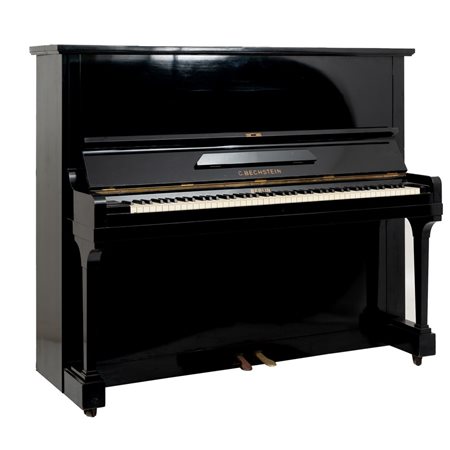 C. BECHSTEIN BERLIN, Pianoforte con sgabello