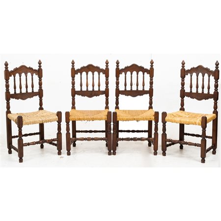 MANIFATTURA ITALIANA DEL XX SECOLO, Dodici sedie