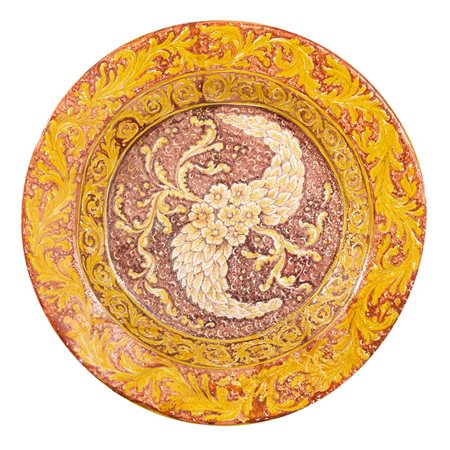 MANIFATTURA SICILIANA DEL XX SECOLO, Grande piatto
