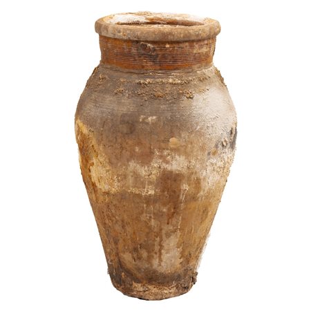 MANIFATTURA SICILIANA DEL XIX SECOLO, Giara in terracotta