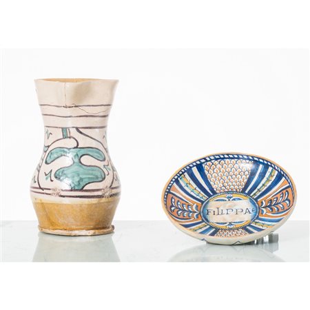 PICCOLO PIATTO E BROCCA