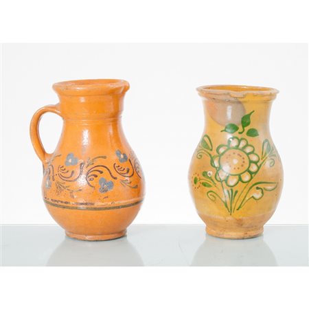 MANIFATTURA EUROPEA DEI PRIMI DEL '900, Due brocche