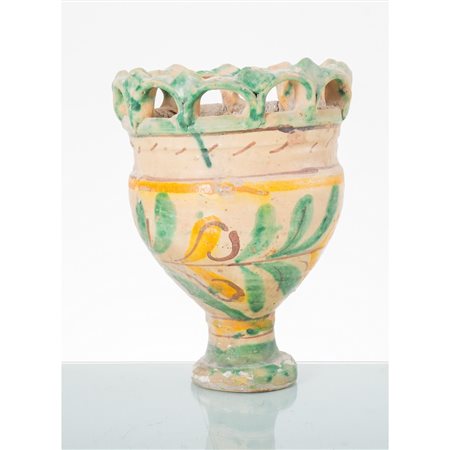 MANIFATTURA SICILIANA DEL XIX SECOLO, Porta piante