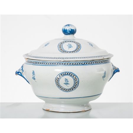 MANIFATTURA SICILIANA DEL XIX SECOLO, Zuppiera