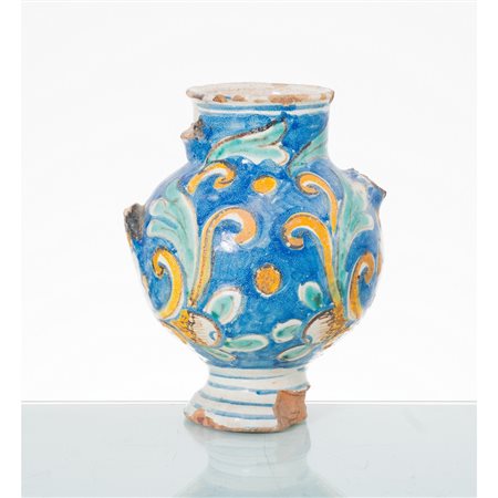 MANIFATTURA DI CALTAGIRONE DEL XVIII SECOLO, Versatoio