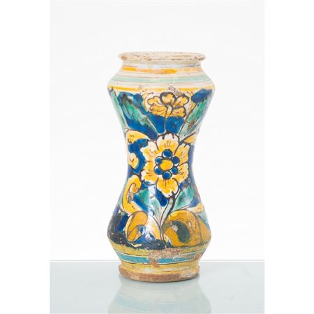 MANIFATTURA DI CALTAGIRONE DEL XVIII SECOLO, Albarello