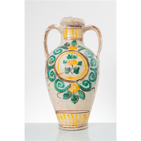 MANIFATTURA DI CALTAGIRONE DEL XIX SECOLO, Quartara