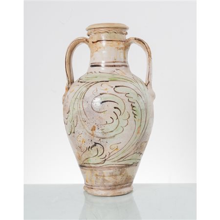 MANIFATTURA DI CALTAGIRONE DEL XIX SECOLO, Anfora