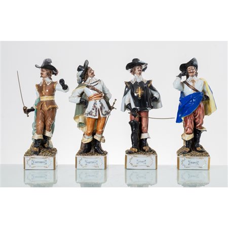 CAPODIMONTE, Quattro sculture