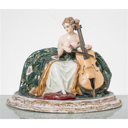 CERAMICA CACCIAPUOTI, Scultura in ceramica dipinta