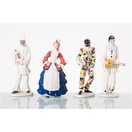 ROYAL COPENHAGEN, Quattro sculture