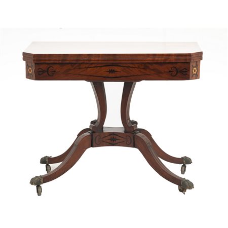 MANIFATTURA MALTESE DEL XIX SECOLO, Tavolo da gioco