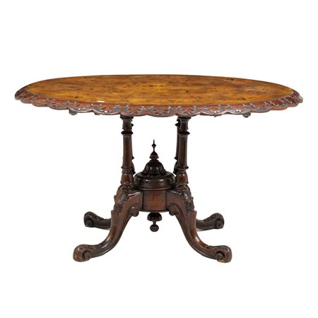 MANIFATTURA INGLESE DEL XIX SECOLO, Tavolino