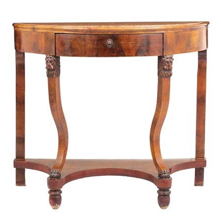 MANIFATTURA SICILIANA PRIMA METÀ DEL XIX SECOLO, Consolle