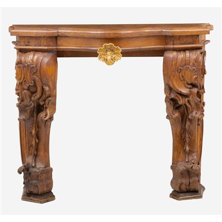 MANIFATTURA SICILIANA DEL XVIII SECOLO, Coppia di elementi