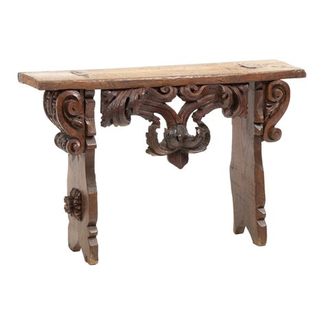 MANIFATTURA SICILIANA DEL XVII SECOLO, Elementi in legno