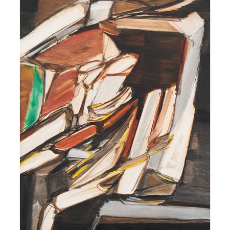 MARIO ROSSELLO, Verso l'ignoto, Olio su tela