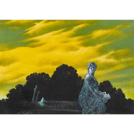 SALVATORE CAPUTO, Olio su tela
