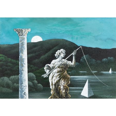 SALVATORE CAPUTO, Olio su tela