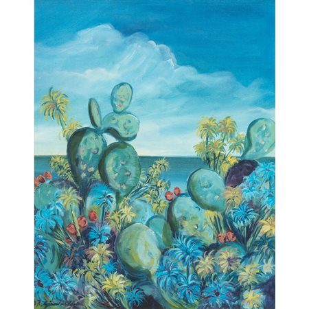 PITTORE DEL XX SECOLO, Olio su tela