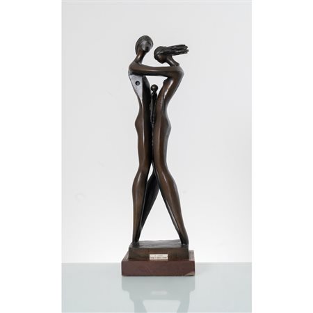 AUGUSTO CONTI, Scultura in bronzo