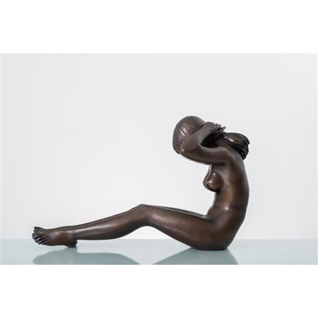 FRANCESCO MESSINA, La favorita, Scultura in bronzo