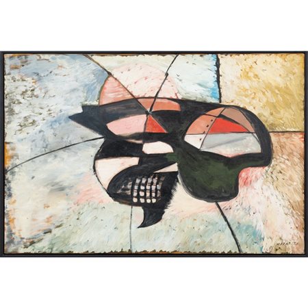 ROSARIO MURABITO, Composizione, Olio su tela