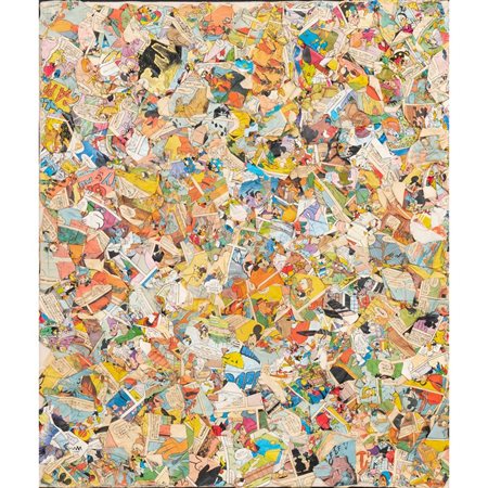 ARTURO CARMASSI, Collage su tela