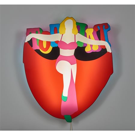 MARCO LODOLA, Scultura luminosa in perspex e neon