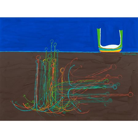 MAURILIO CATALANO, Olio su tela