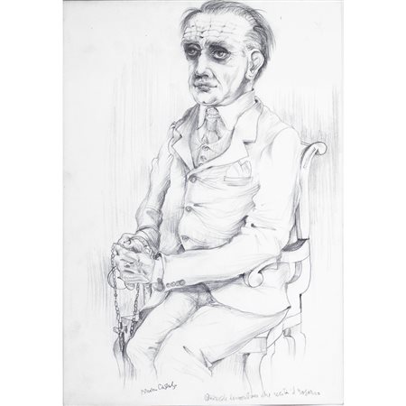 BRUNO CARUSO, Matita su carta