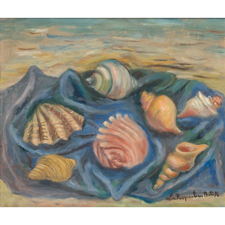 LIA PASQUALINO NOTO, Conchiglie, Olio su tela