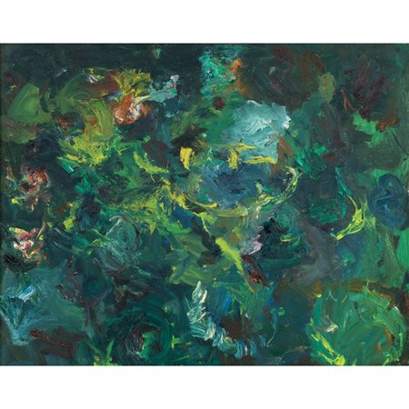 ERNESTO TRECCANI, Senza titolo, Olio su tela