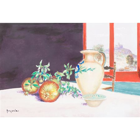 FRANCESO MARINO, Olio su tela