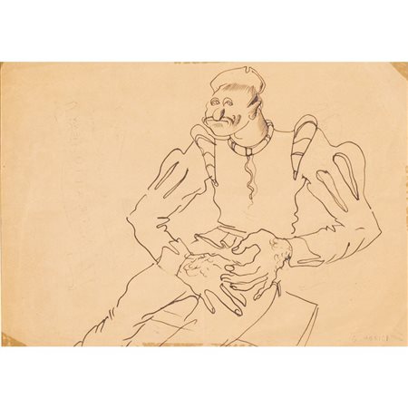 GINO MORICI, Inchiostro su carta