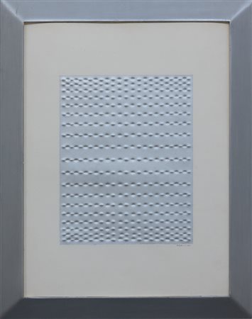 ENRICO CASTELLANI Senza titolo, 1967