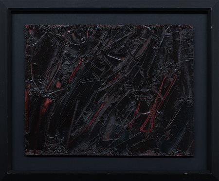 PIERO RUGGERI Tramonto sul bosco, 1997-1998