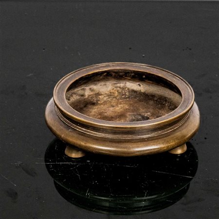 Bruciatore di incenso in bronzo, Ming Xuan de Nian Zhi 17°/18° secolo