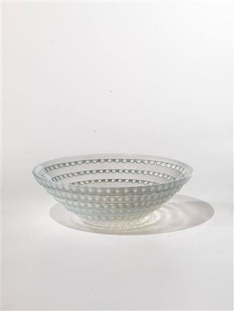 Manifattura Lalique - FranciaFLEURVILLE, 1928 circaCentrotavola circolare in...