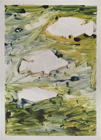 Mario Schifano(Homs 1934 - Roma 1998)SENZA TITOLOsmalto su tela, cm...