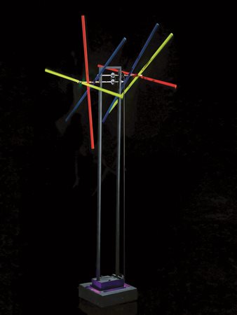 Hugo Demarco (Buenos Aires 1932 - Parigi 1995) ROTATIONS COLEURS legno,...