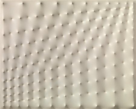 Enrico Castellani (Castelmassa 1930) SUPERFICIE BIANCAacrilico su tela...