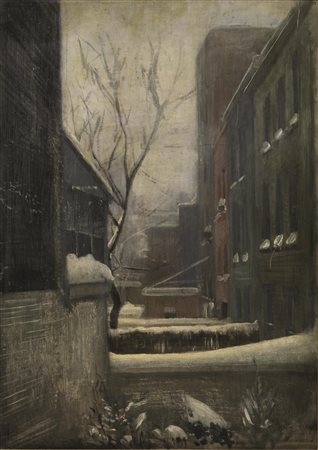 Pietro Annigoni (Milano 1910 - Firenze 1988) DALLA FINESTRA DELLO STUDIO DI...