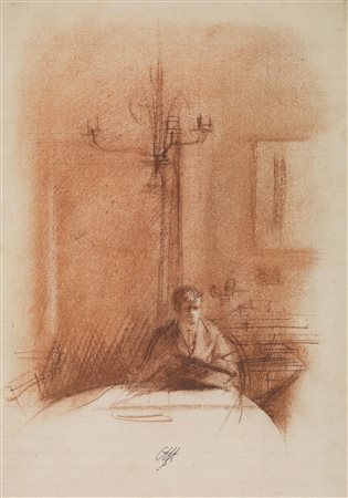 Pietro Annigoni (Milano 1910 - Firenze 1988) RITRATTO DI PALMIRO MEACCI...