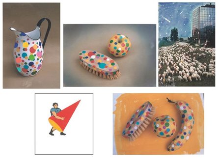 Bonomo Faita (Brescia 1955) a) AMICI 4 ritocchi su fotografia, cm 15x10...