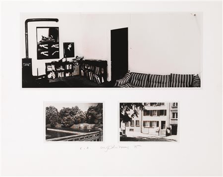 Urs Luthi (Kriens 1947) UN'ISOLA NELL'ARIA stampe fotografiche alla gelatina...